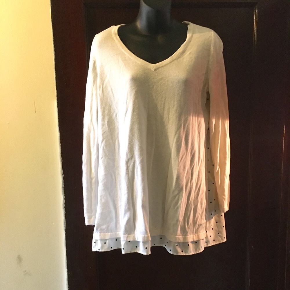 casual maternity sweater top medium